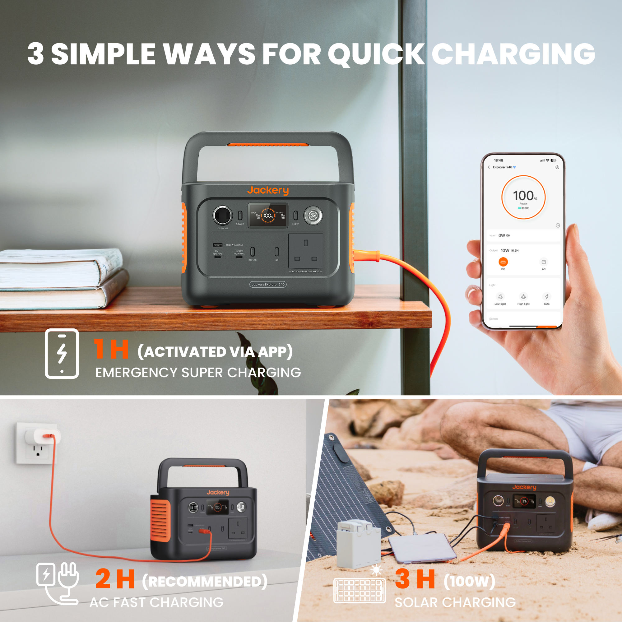 Jackery Solar Generator 240 v2 — view 5
