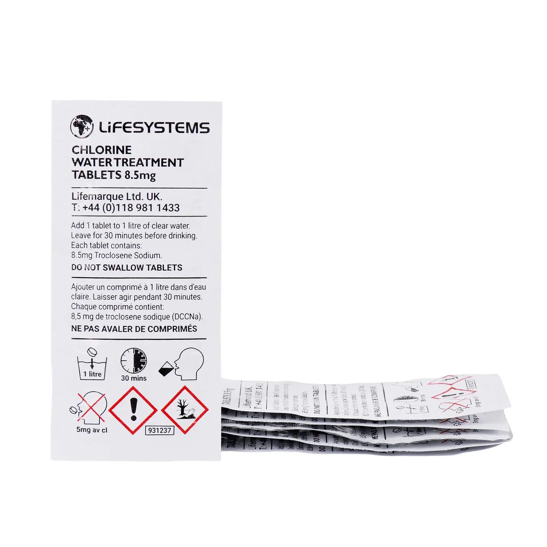 Chlorine Water Purification Tablets — view 3